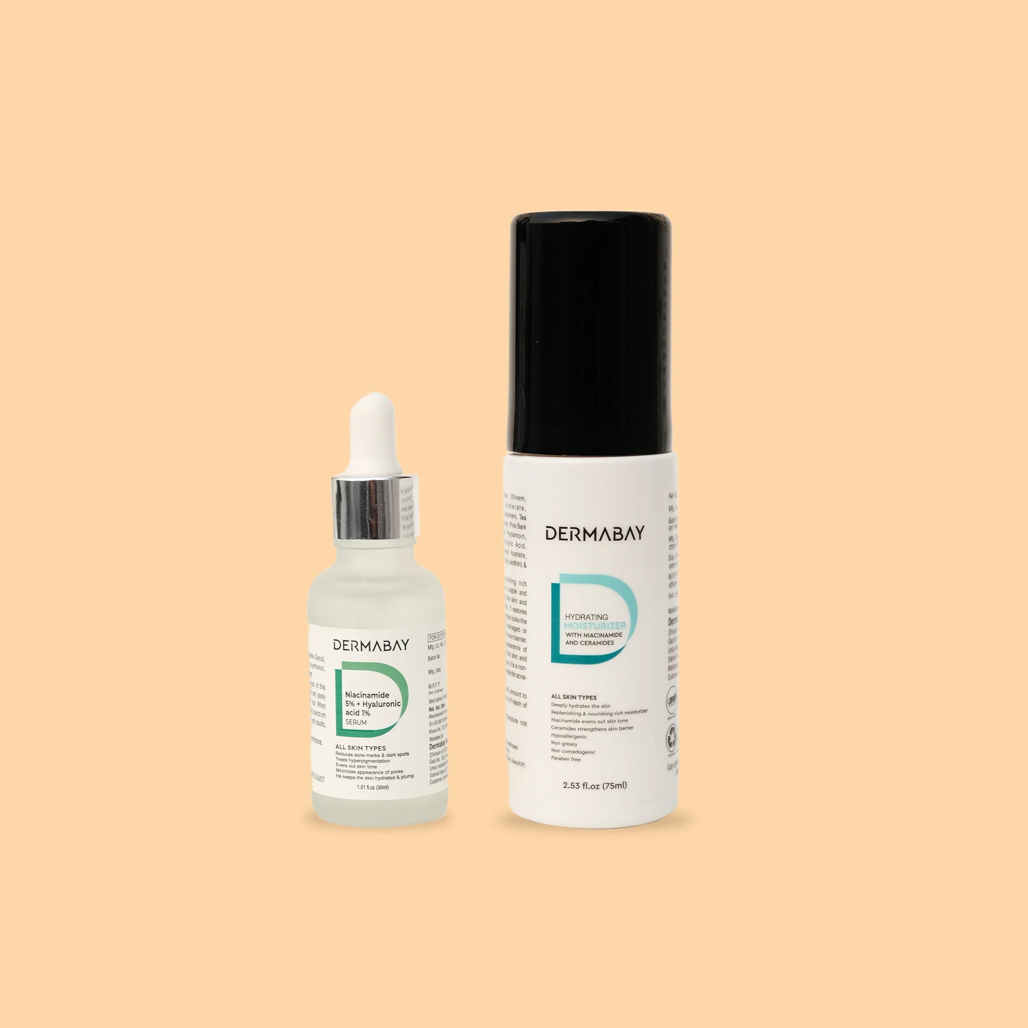 Dermabay Niacinamide Serum with Hydrating Moisturizer