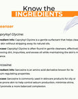 Gentle Skin Cleanser with Capryloyl Glycine and Sarcosine