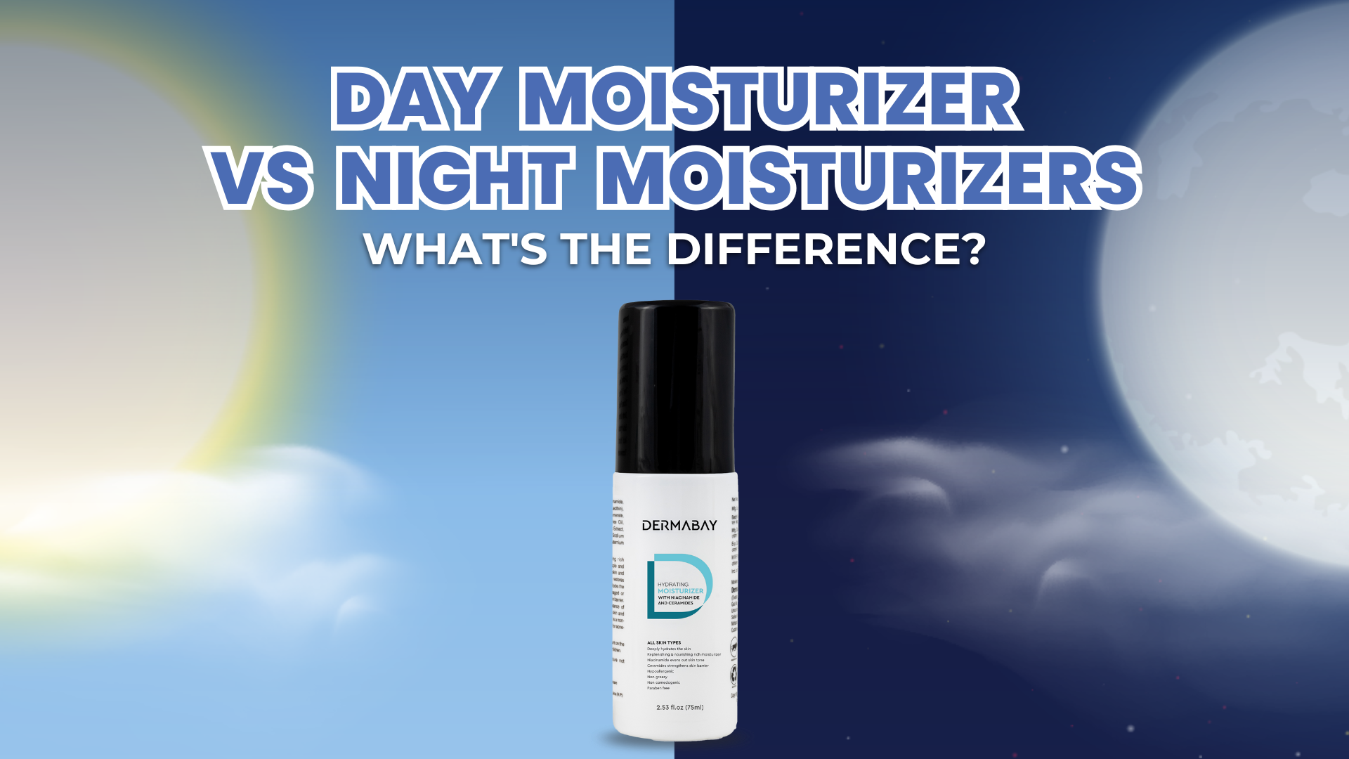 Day Moisturizer vs. Night Moisturizers: What's the Difference?