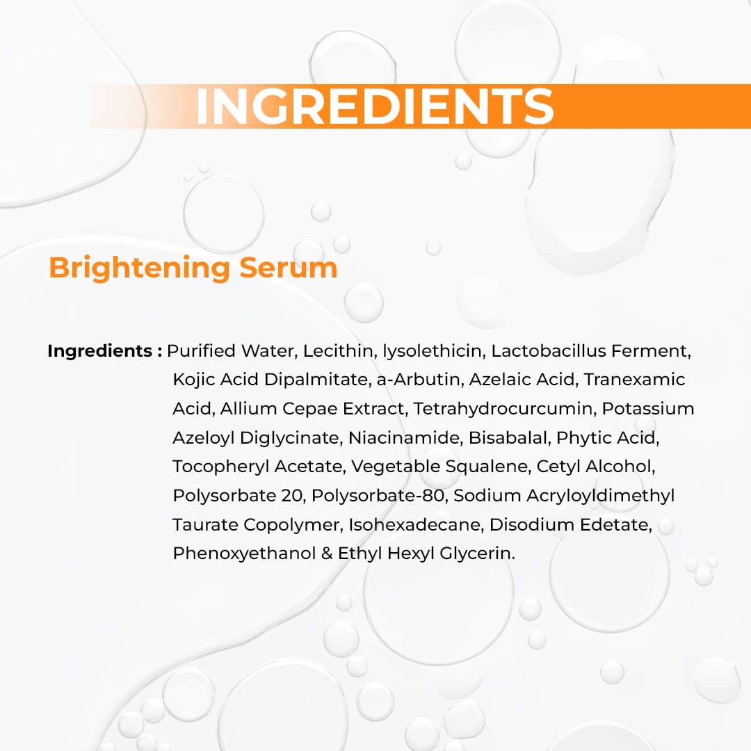 Brightening serum ingredient