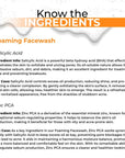 Foaming Facewash with Salicylic Acid & Zinc PCA
