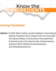 Foaming Facewash Ingredients