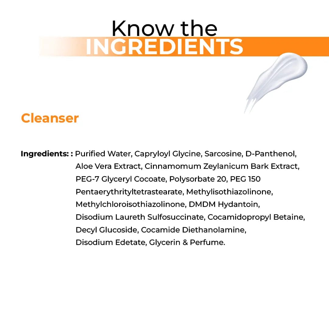 Gentle Skin Cleanser Ingredients
