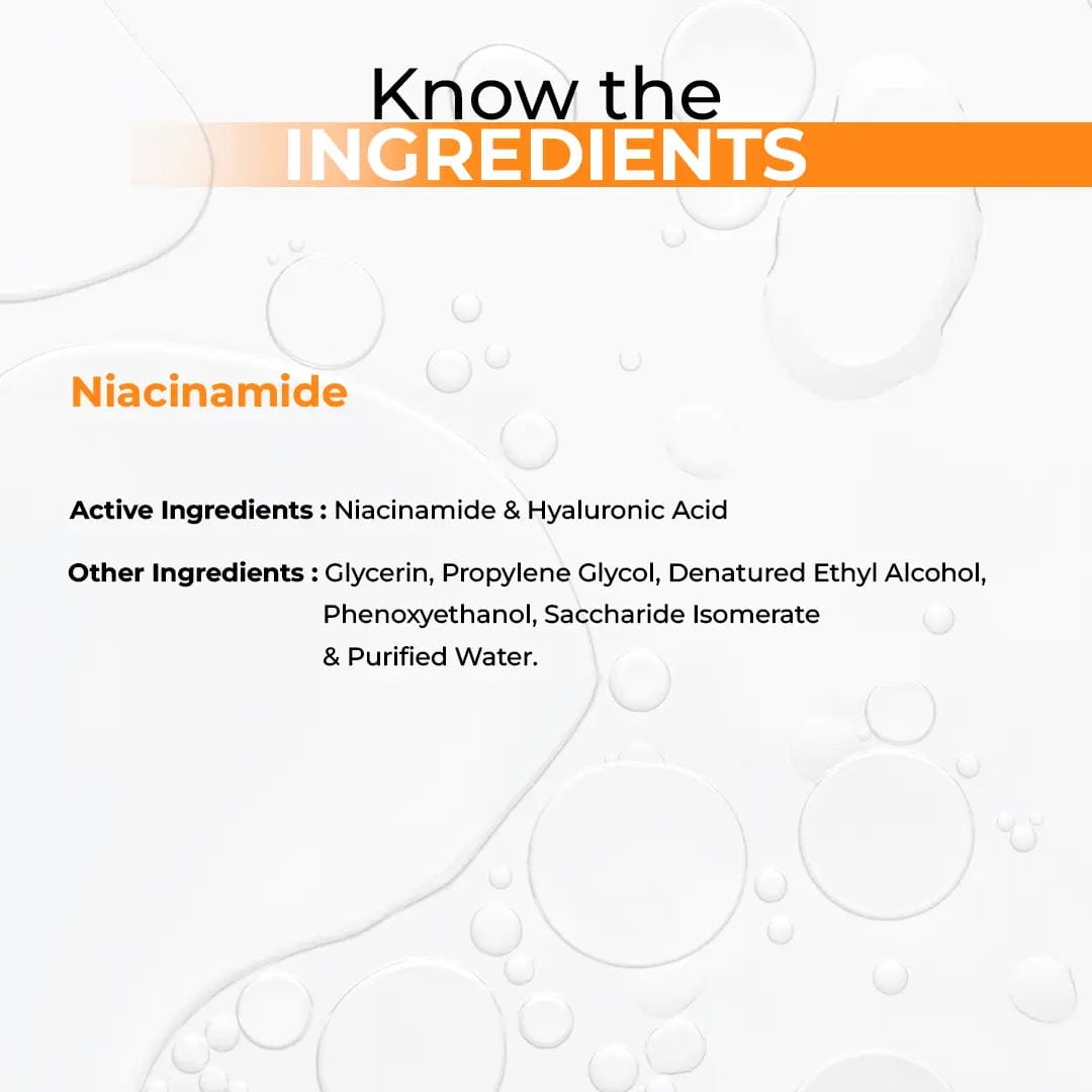 Niacinamide Serum Active Ingredients