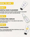 Dermabay Gentle skin Cleaner with Hyrating serum and Sunscreen